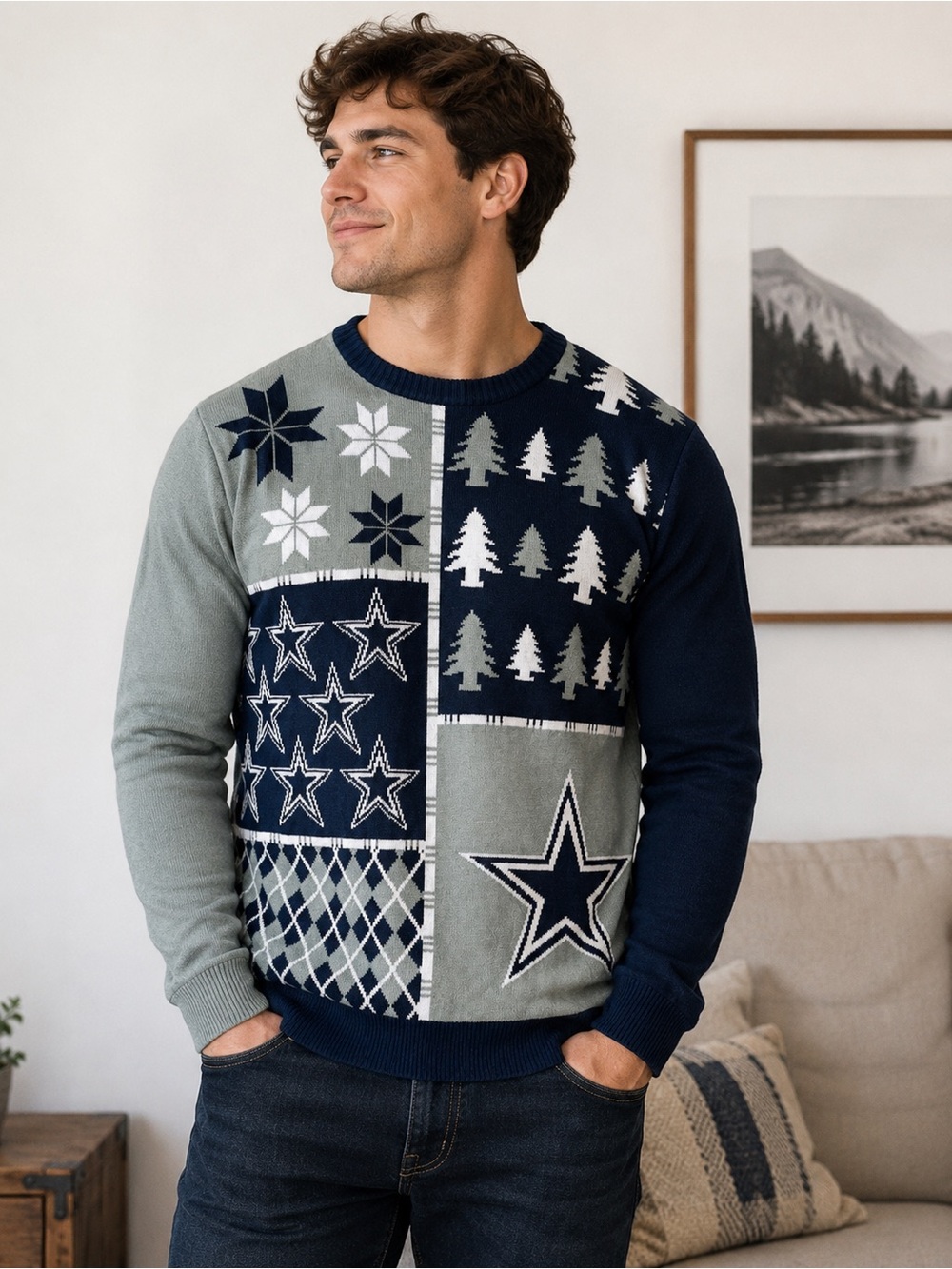 NFL Men's Dallas Cowboys Crewneck Sweater